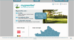 Desktop Screenshot of mygreenfee.com